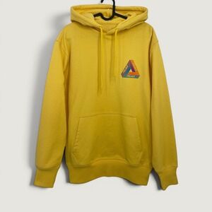 Palace Skateboards Tri-Dart Hood 2020 Pale Yellow Small